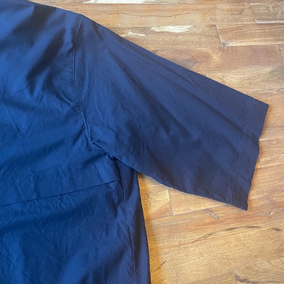 Columbia Navy Quarter Sleeve Zip Up Jacket - Picture 4 of 5